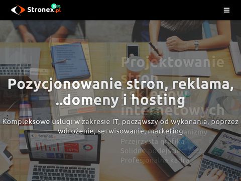 Stronex.pl strony internetowe dla restauracji