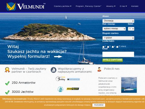 Velmundi.pl czarter jachtów Grecja