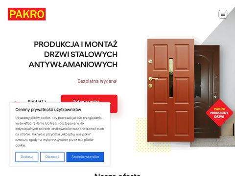 Pakrodrzwi.pl drzwi antywłamaniowe na wymiar