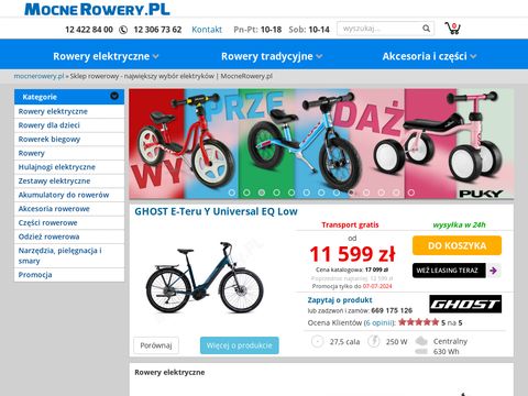Mocnerowery.pl - sklep rowerowy online
