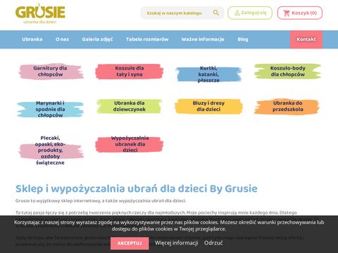 Grusie II - ubranka dla dzieci i niemowląt