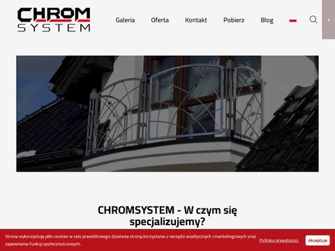 Chromsystem - usługi spawalnicze