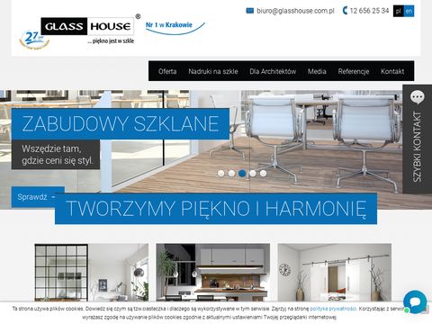 Glass House - kabiny prysznicowe Warszawa
