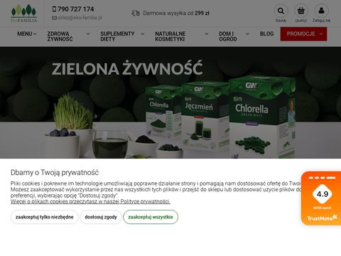 Eko-familia.pl - sklep ze zdrową żywnością