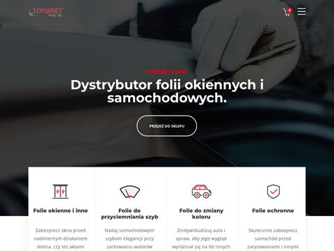 Dyskretfolie.pl - folie do przyciemniania szyb