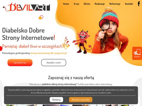 Devilart.pl - strony internetowe