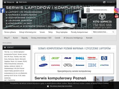 Yeto.pl - serwis laptopów i komputerów Poznań