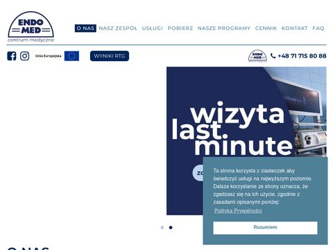 Endo-Med zdjęcia panoramiczne zębów Wrocław