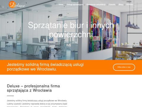 Sprzataniedeluxe.pl firma sprzątająca we Wrocławiu