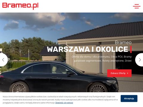 Brameo.pl bramy garażowe w różnych kolorach