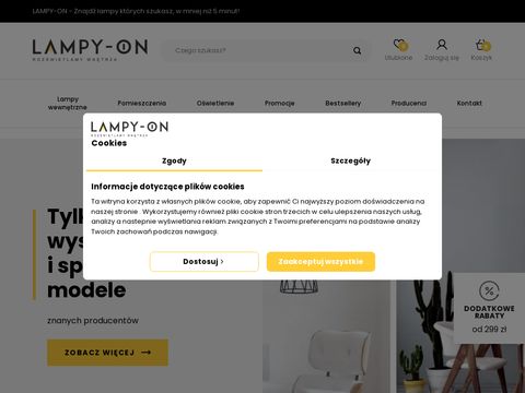 Lampy-ON - sklep internetowy z oświetleniem
