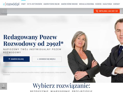 ERozwód.pl - pozew rozwodowy i porada prawna