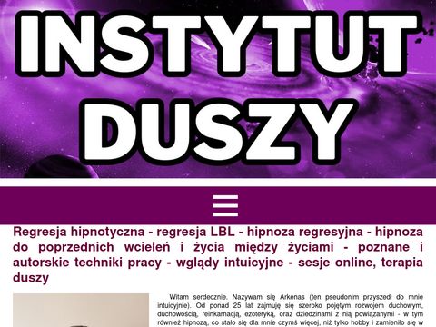 Instytutduszy.pl - regresja hipnotyczna