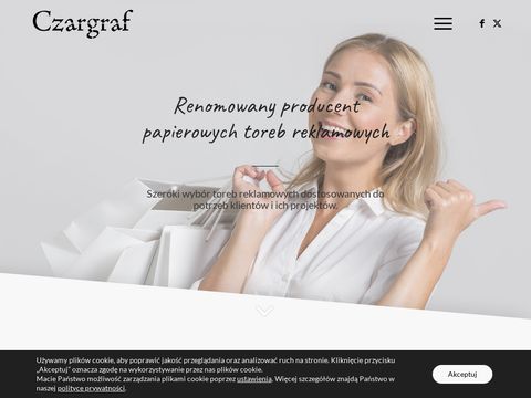 Czargraf Warszawa torby reklamowe producent