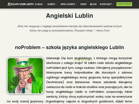 Noproblem.edu.pl - angielski Lublin