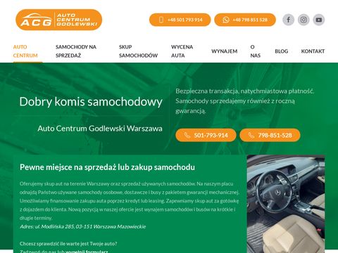 Autocentrumgodlewski.pl - komis, skup i sprzedaż