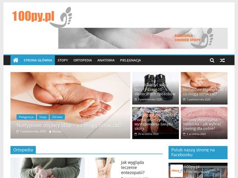 100py.pl zdrowie stóp - portal informacyjny