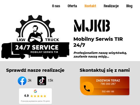 MJKB Mobilny Serwis TIR 24h - Europa