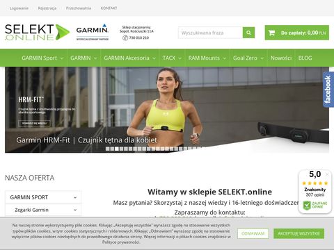 Selekt.online - zegarki, radary i lokalizatory GPS