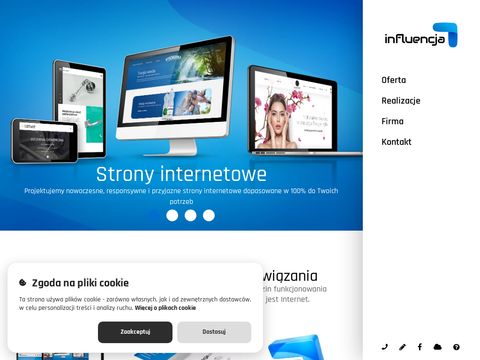 Influencja.pl - strony internetowe Nowy Sącz
