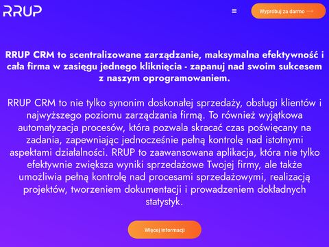 RRUP - crm dla branży fotowoltaicznej