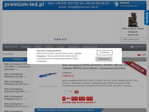 Premium-led.pl - belki ostrzegawcze