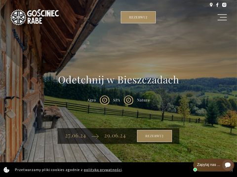 Rabe.pl - Bieszczady noclegi