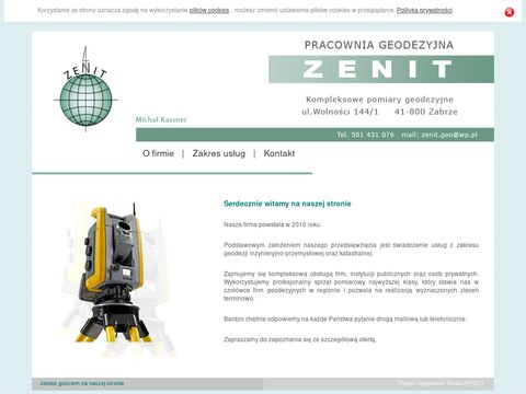 Zenit pracownia geodezyjna