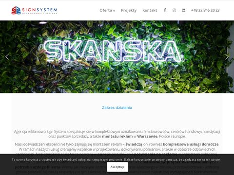 Signsystem.pl reklama wizualna - agencja reklamy