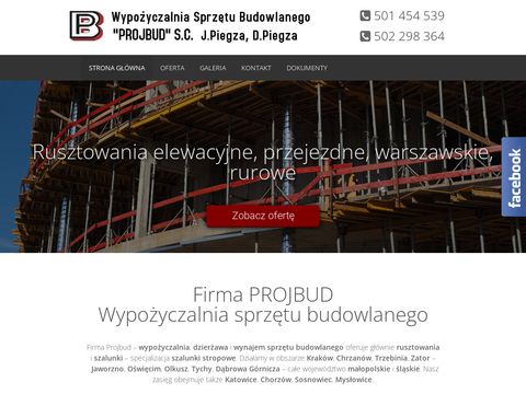 Projbud szalunki i rusztowania - wynajem