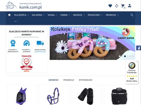 Konik.com.pl internetowy sklep jeździecki