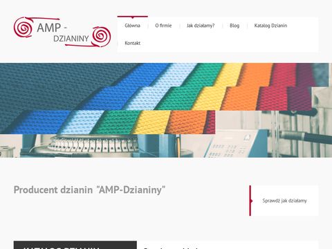 AMP producent dzianin