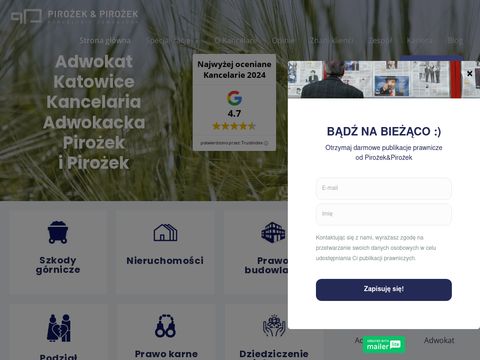 Pirozek.pl - kancelaria adwokacka Katowice