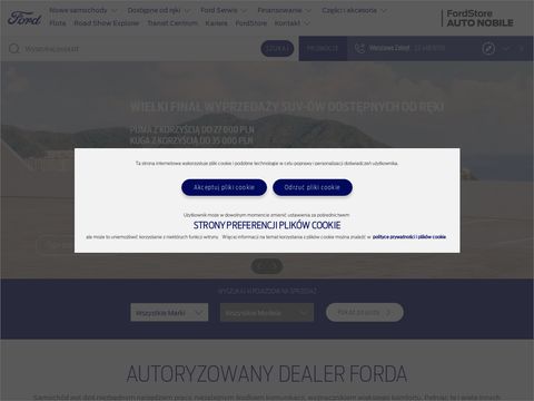 Autonobile.pl - autoryzowany serwis forda