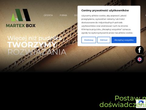Martex-box.pl kartony fasonowe producent