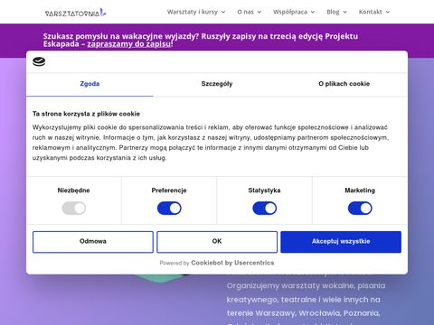 Varsztatovnia.pl warsztaty, zajęcia artystyczne