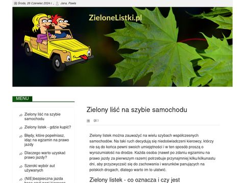 Zielone listki