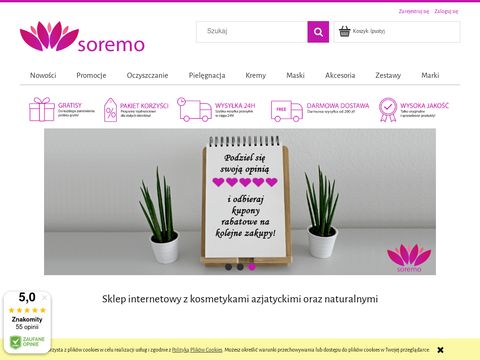 Soremo - kosmetyki azjatyckie