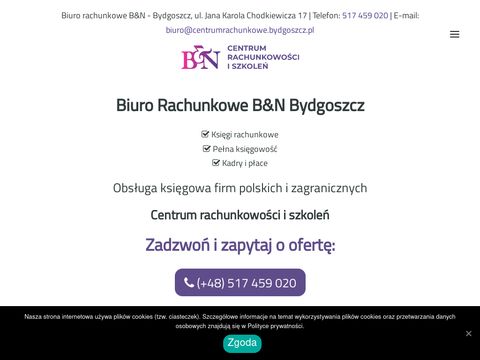 Centrumrachunkowe.bydgoszcz.pl biuro księgowe