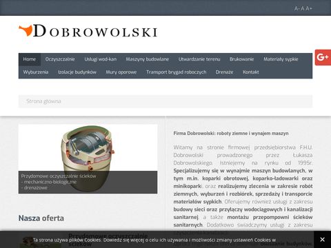 Dobrowolski przydomowe oczyszcalnie ścieków Rybnik