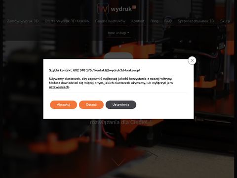 Wydruk3d-krakow.pl centrum druku 3D