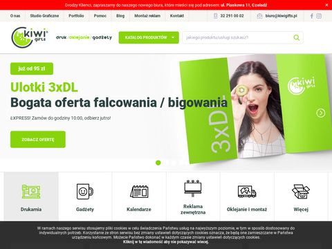 Kiwi Gifts - agencja reklamowa, tanie gadżety