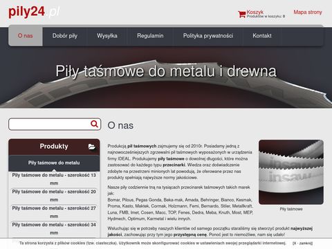 Piły24.pl - piły taśmowe do metalu i drewna