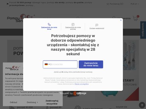 Pompysanok.pl hydrofory zestawy hydroforowe
