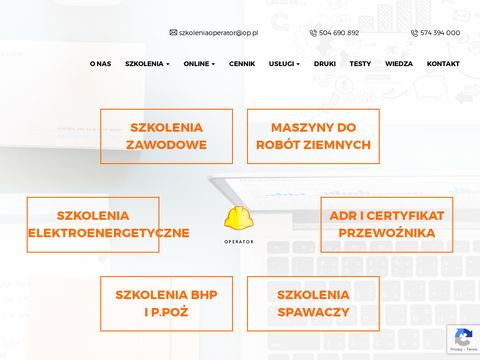 Szkolenia-operator.pl - kursy na wózki widłowe