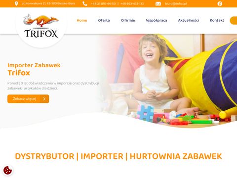 Trifox.pl - dystrybutor zabawek