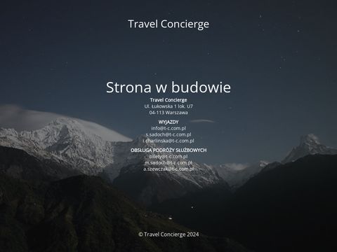 Www.travel-concierge.com.pl - biuro podróży