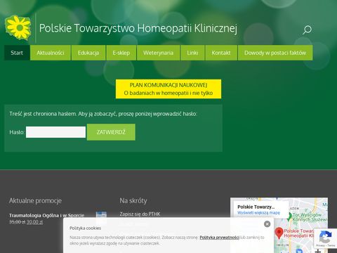 Pthk.pl Polskie Towarzystwo Homeopatii Klinicznej