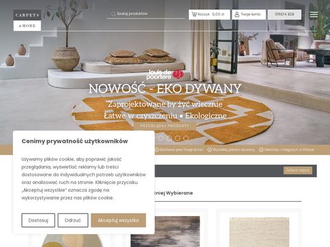 Carpetsandmore.pl nowoczesne dywany