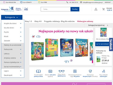 Ksiegarnia-edukacyjna.pl wydawnictw MAC Edukacja